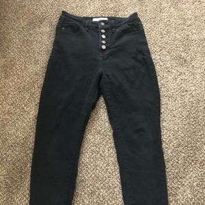 Kancan button fly jeans